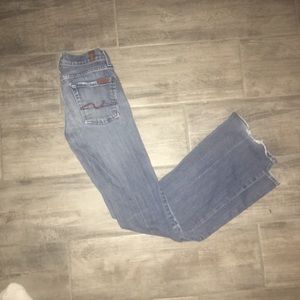 7 for All Mankind bootcut jeans